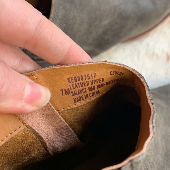 Kork-Ease Riley Taupe Distressed Tan Bootie Size 7 - Picture 8 of 12